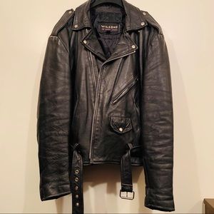 Vintage Wilson’s Leather Motorcycle Jacket
